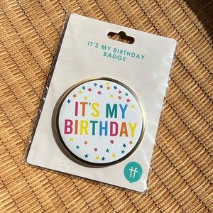 Birthday Badge